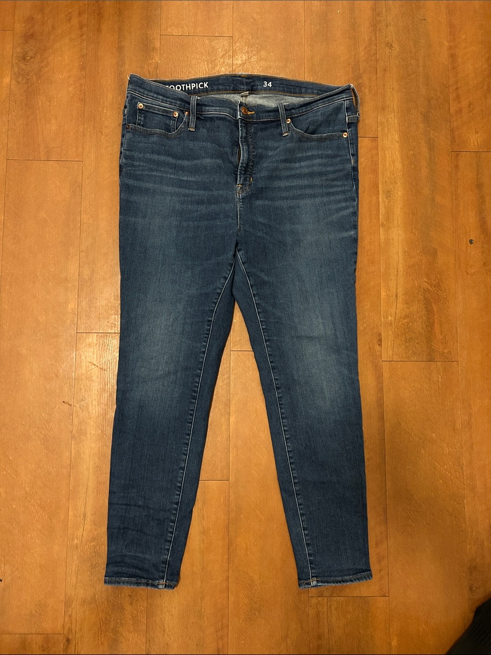 Women's Dark Blue Stretch Skinny Jeans